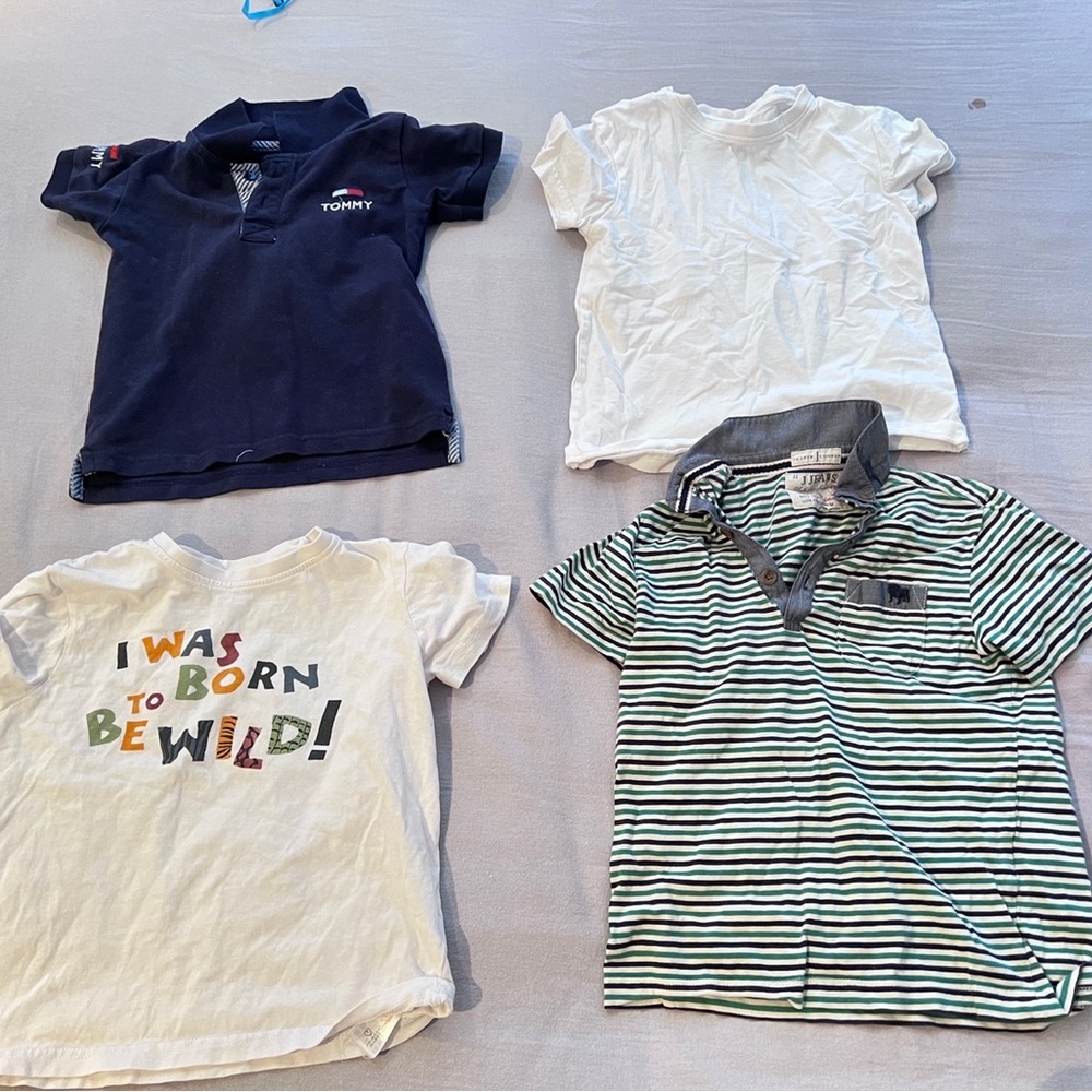Bundle of boy 14 pieces of top inc tommy & Ralp polo brand please see all pics - Picture 2 of 3